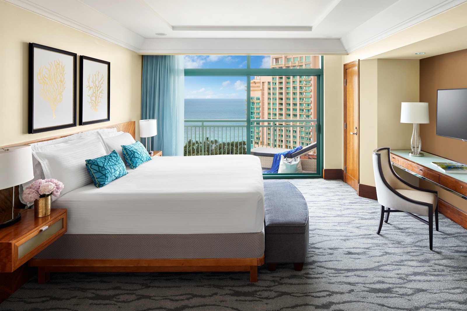 The Reef at Atlantis Bahamas — 497-suite condo-resort tower with kitchenettes, Atlantis Paradise Island family-and-extended-stay component
