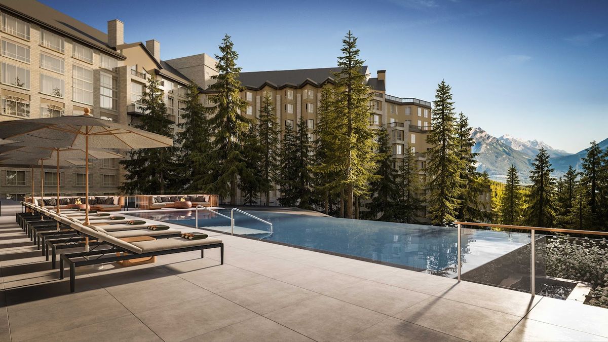 Rimrock Resort Hotel — four-star resort perched on Sulphur Mountain above Banff with panoramic Bow Valley views