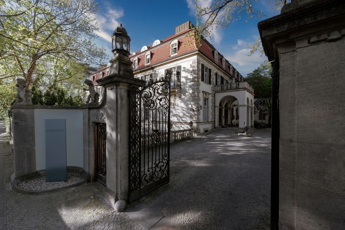 Schlosshotel Berlin by Patrick Hellmann — 1914 Walther von Pannwitz Renaissance villa in Grunewald with Karl Lagerfeld-designed suite preserved