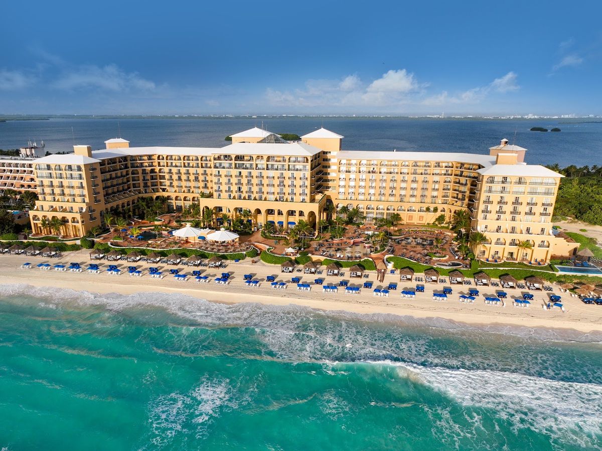 The Ritz-Carlton Cancún Mexico — 365 rooms five-star luxury hotel on Cancún