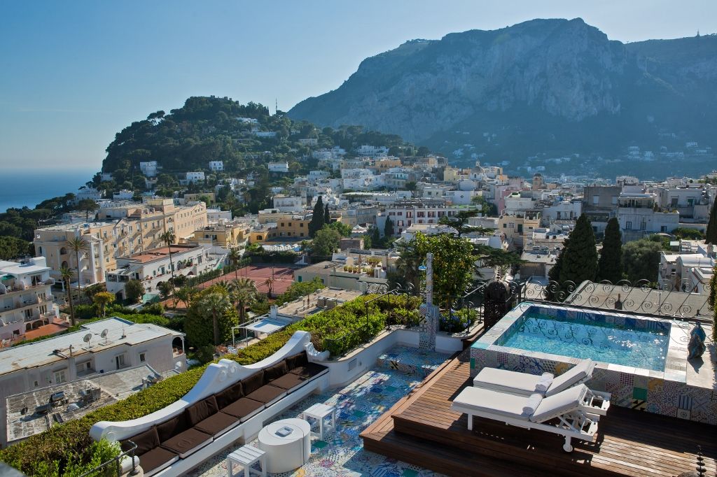 Capri Tiberio Palace — Capri