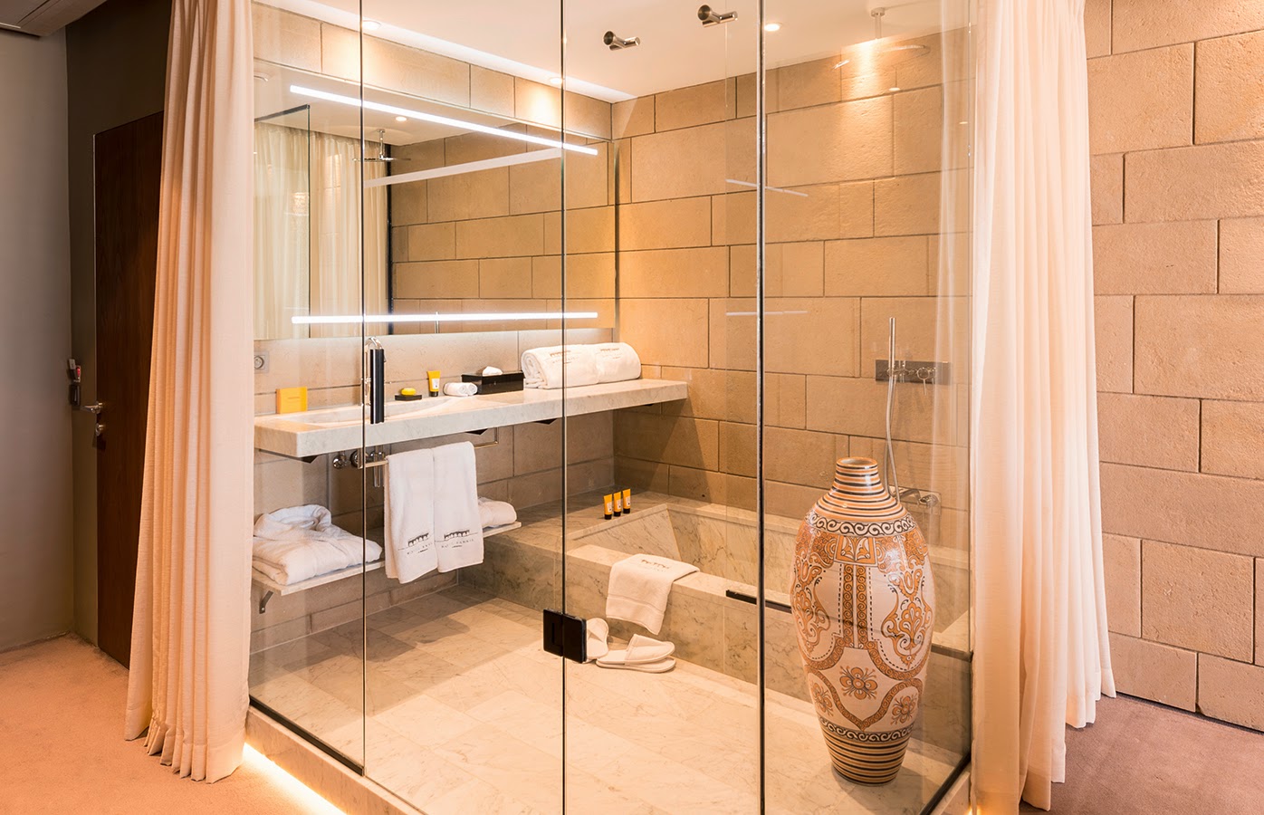 Hotel Sahrai Fes Morocco — 50-key Christophe Pillet contemporary Fes boutique facing medina with Givenchy spa