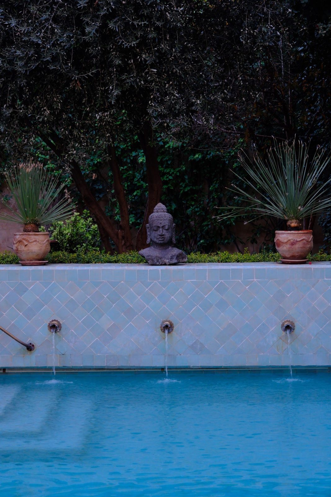 Riad Laaroussa Fes Morocco — 8-suite restored 17th-century riad with structured art-residency programme, smallest top-tier Fes property