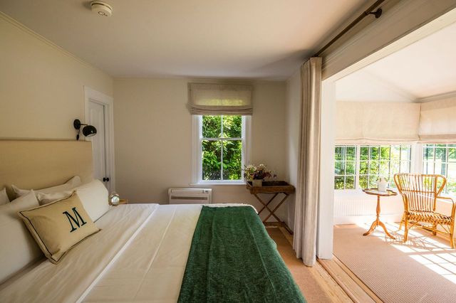 The Maidstone East Hampton — 19-key 1860s Greek-Revival mansion on Main Street, Jenni Lukac Scandinavian-design ownership since 2009