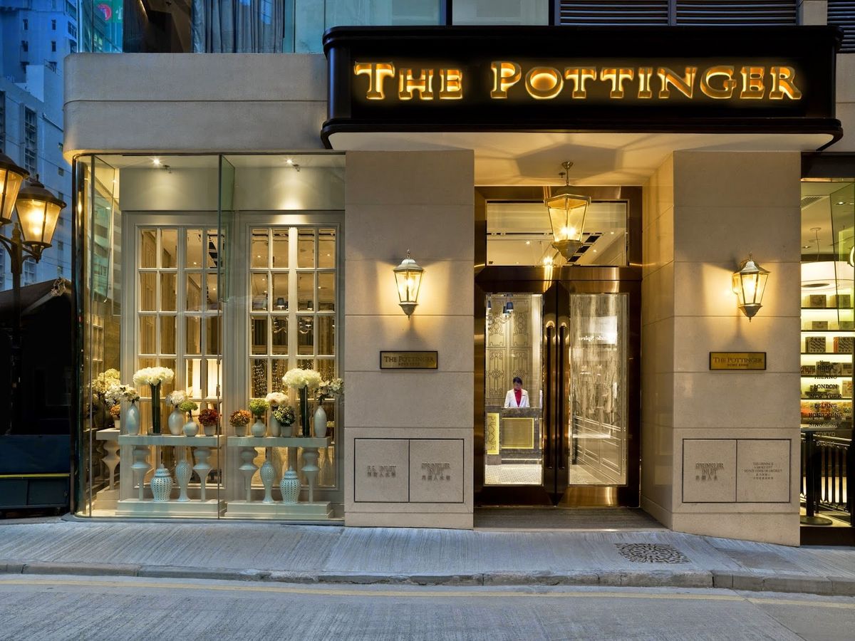 The Pottinger Hong Kong Central SoHo 68-room boutique on Pottinger Street