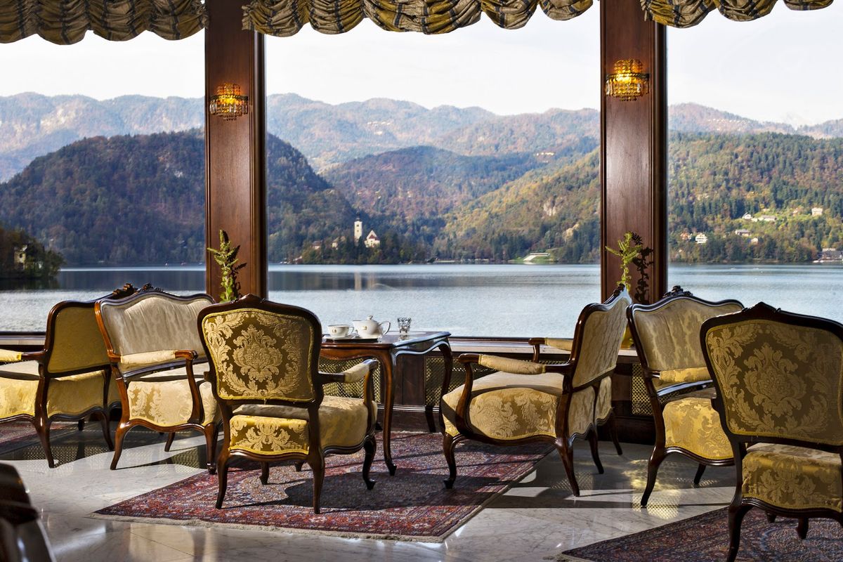 Grand Hotel Toplice — Lake Bled