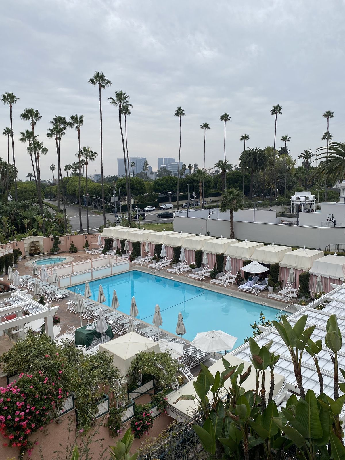 The Beverly Hills Hotel — view