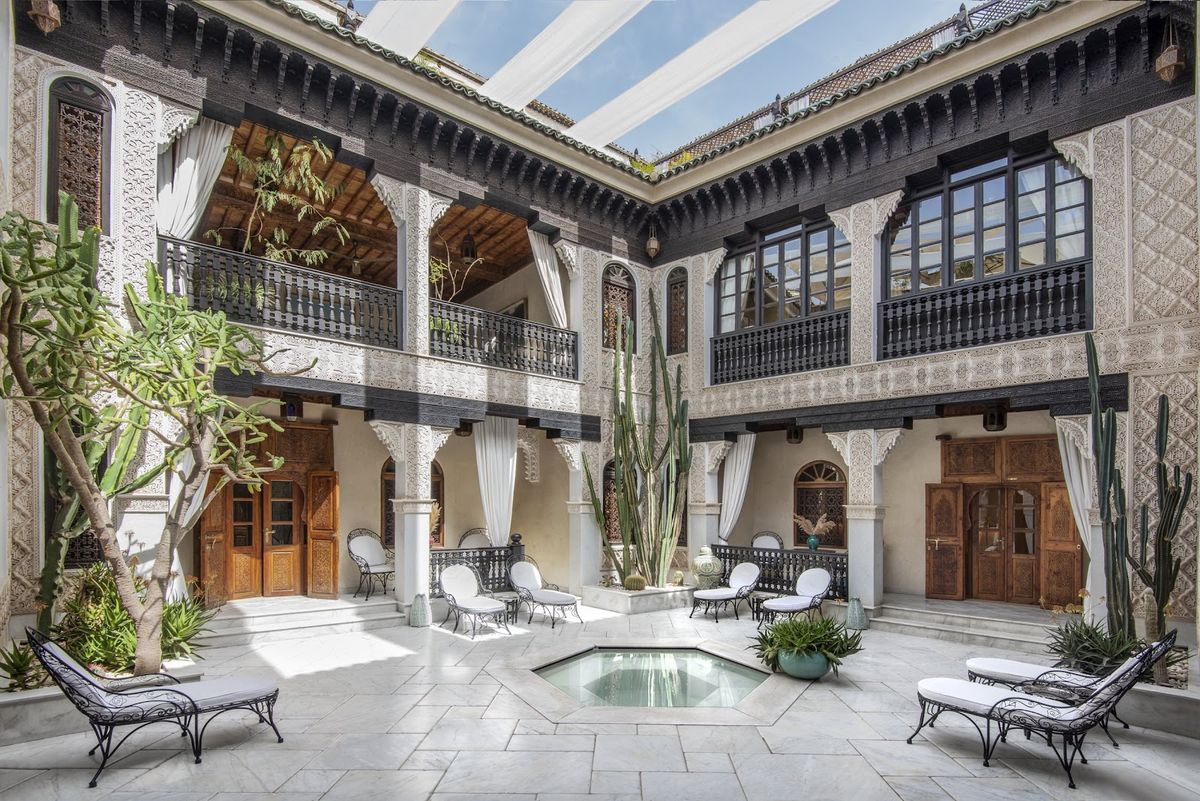 La Sultana Marrakech — five connected 18th century riads in Kasbah quarter opposite Saadian Tombs