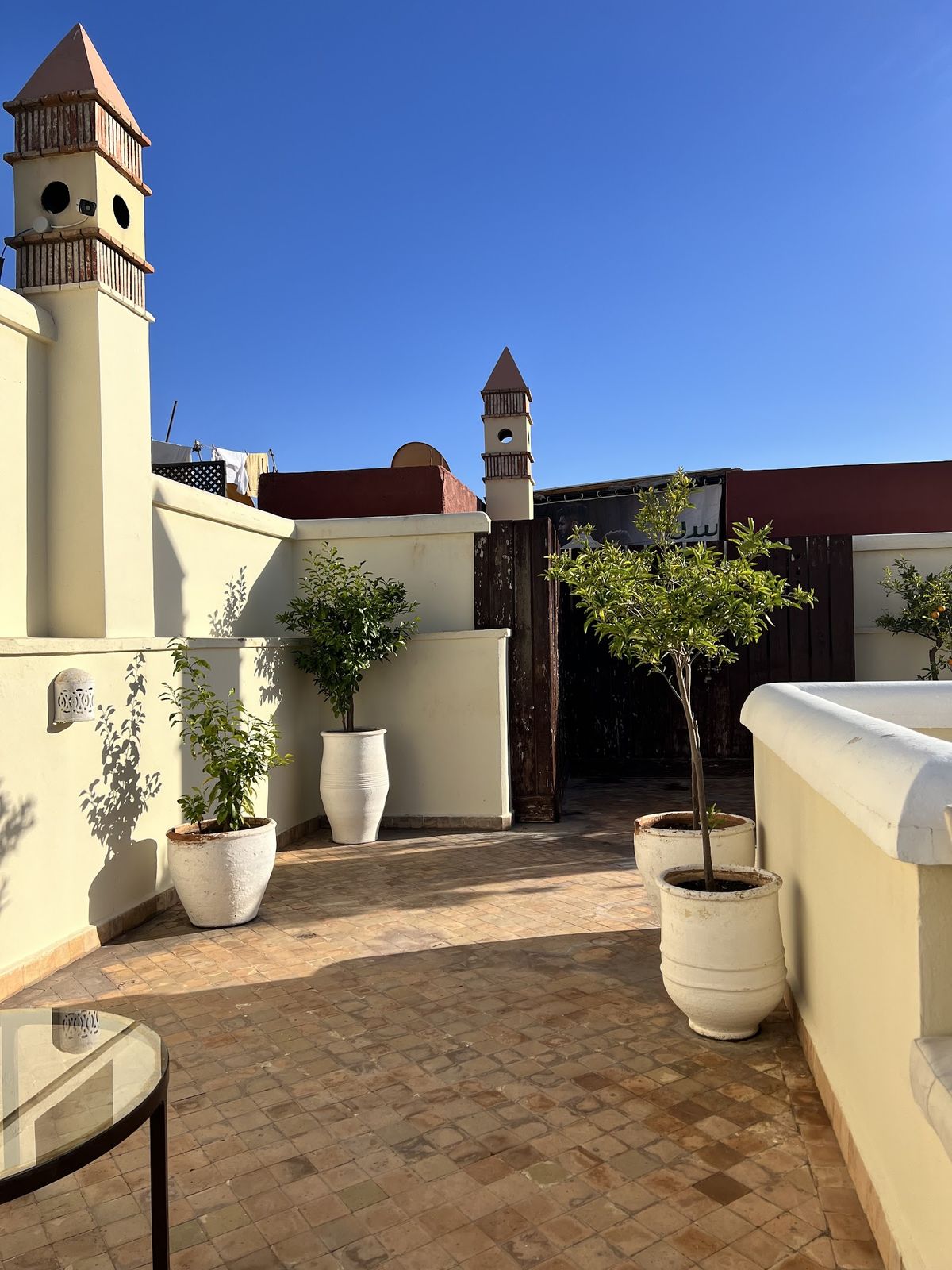 Fes Morocco — Fes el-Bali UNESCO World Heritage medina with Karaouine Mosque