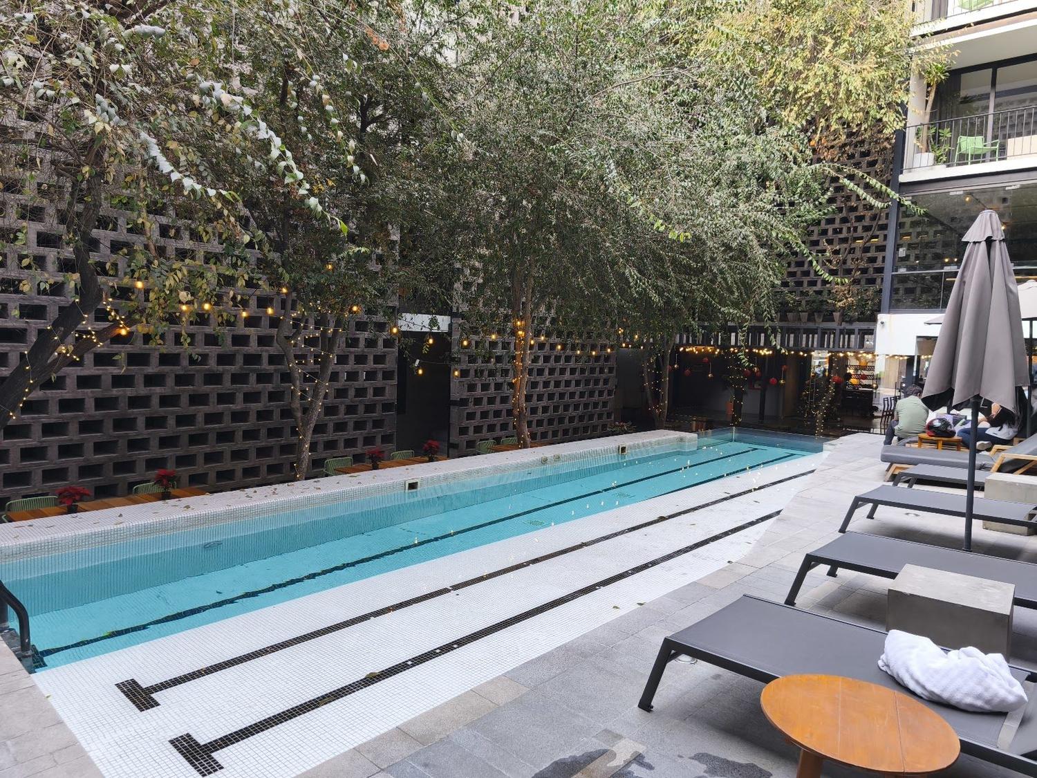 Hotel Carlota Mexico City — 36-key converted 1960s Cuauhtémoc motel design-hotel with rotating contemporary-Mexican-art residency programme