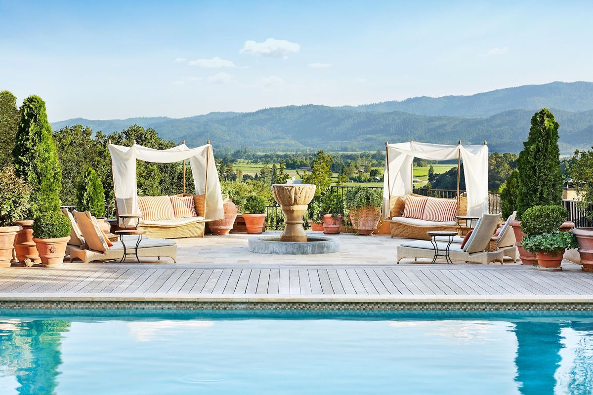 Auberge du Soleil — view