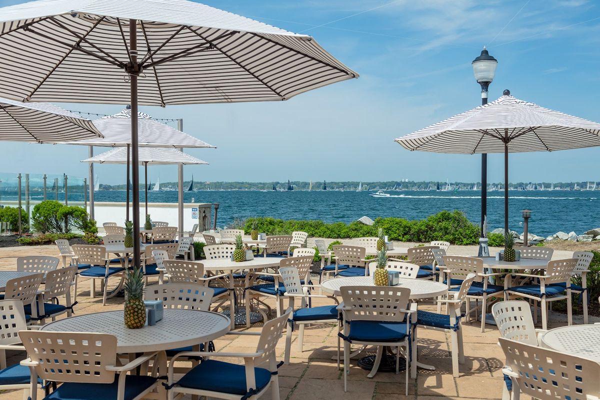 Gurney's Newport Resort and Marina — Goat Island oceanfront resort with full marina on Narragansett Bay