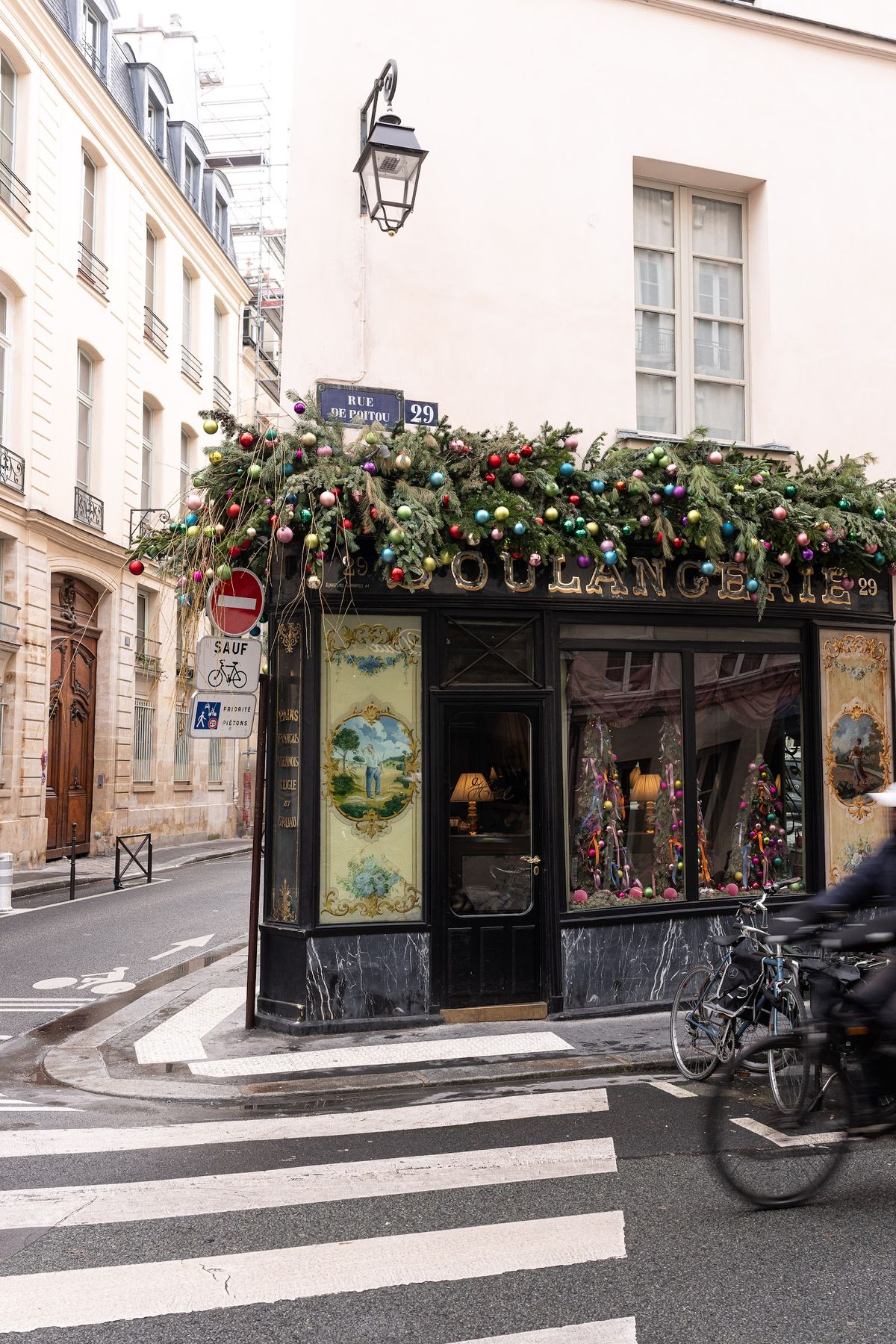 Hôtel du Petit Moulin Paris — Christian Lacroix-designed room with toile de Jouy, rich colour, couture maximalism