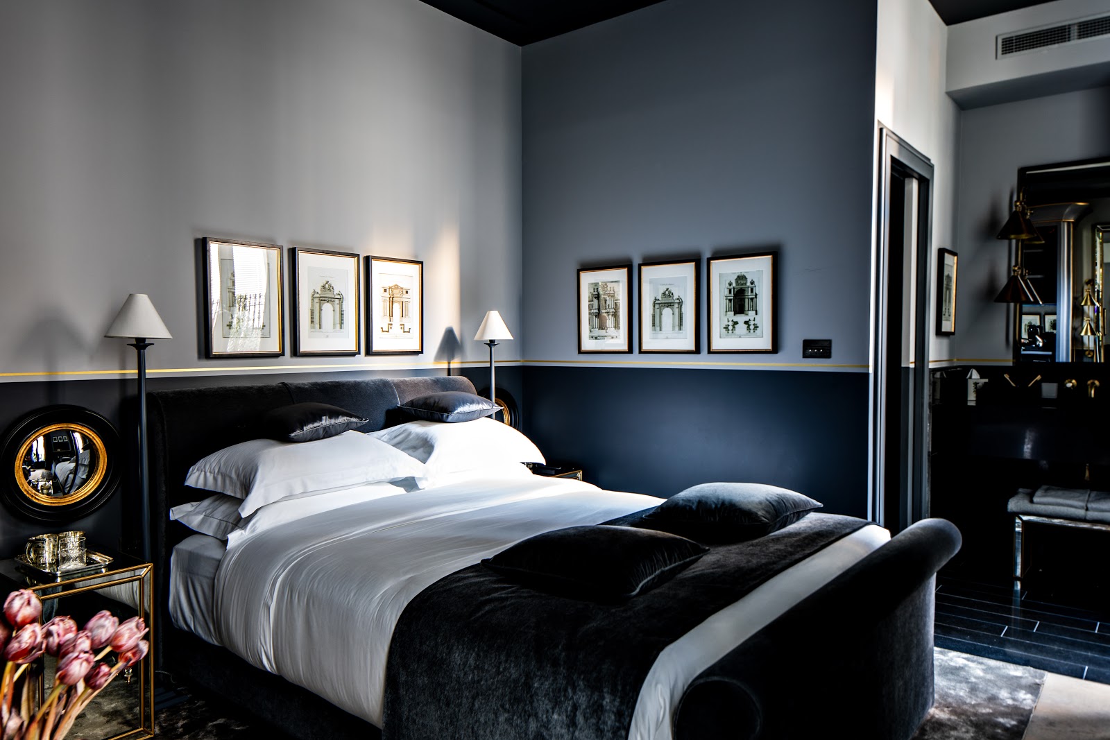 Monsieur George Hotel and Spa — 5-star Champs-Élysées boutique designed by Anouska Hempel at 17 rue Washington Paris 8th arrondissement