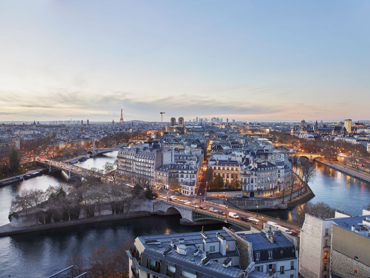 SO/ Paris — 162 rooms across the top eight floors of the