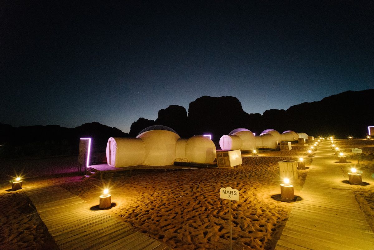 Wadi Rum Night Luxury Camp — Petra