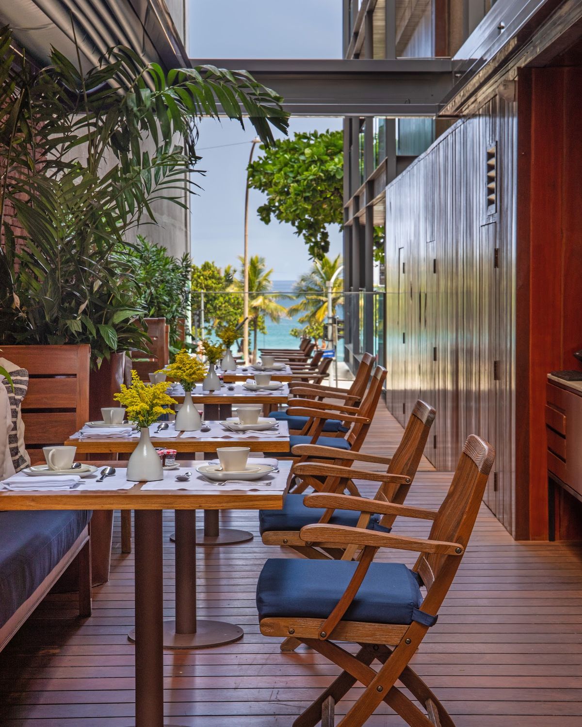 Hotel Fasano Rio de Janeiro — 91 rooms five-star Philippe Starck designed boutique luxury hotel on Ipanema Beach opened 2007