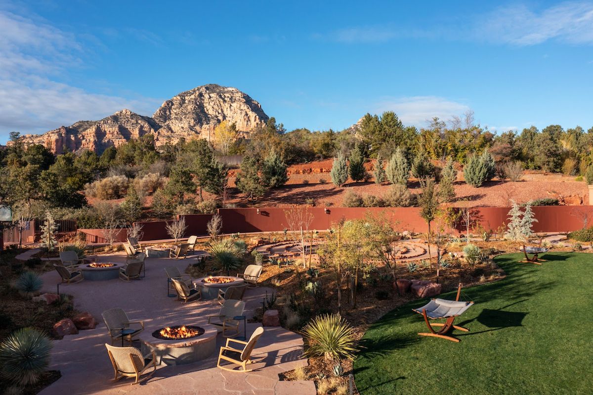 The Wilde Resort & Spa — boutique 91-room resort in West Sedona, Arizona, with red rock backdrop