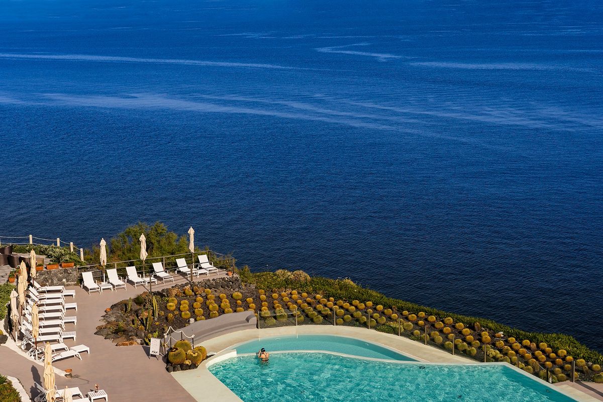 Capofaro Locanda Malvasia Salina — Tasca d'Almerita family vineyard hotel on the Aeolian island of Salina