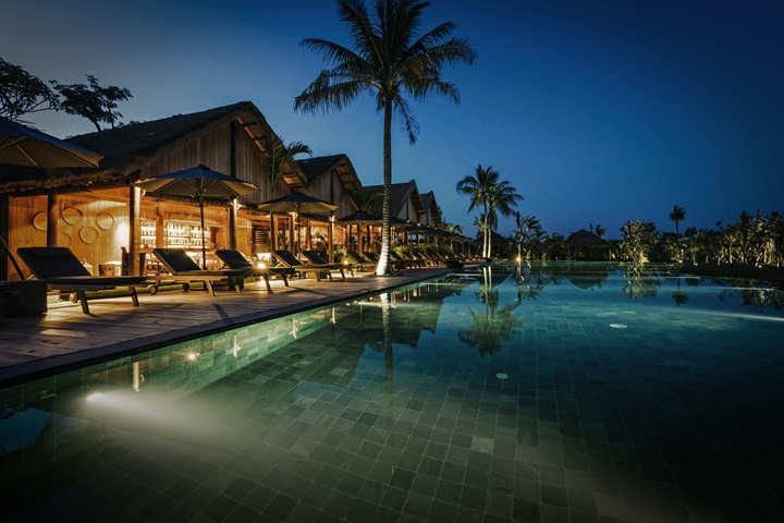 Phum Baitang — 45-villa Zannier Hotels resort recreating a traditional Khmer rice-paddy village