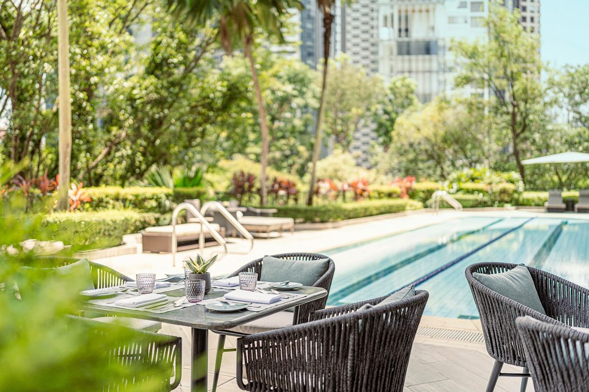 Four Seasons Hotel Singapore — view