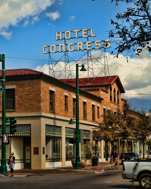 AC Hotel by Marriott Tucson Downtown — modern design hotel with rooftop bar overlooking downtown Tucson
